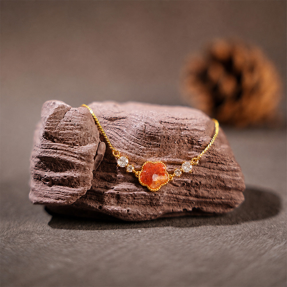 Dainty Adjustable Plum Blossom Bracelet