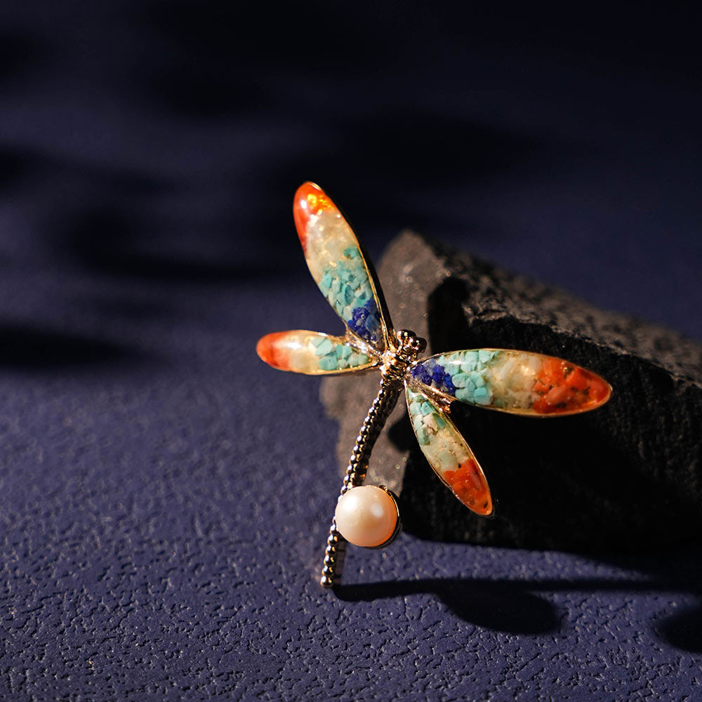 Dunhuang Dragonfly Brooch