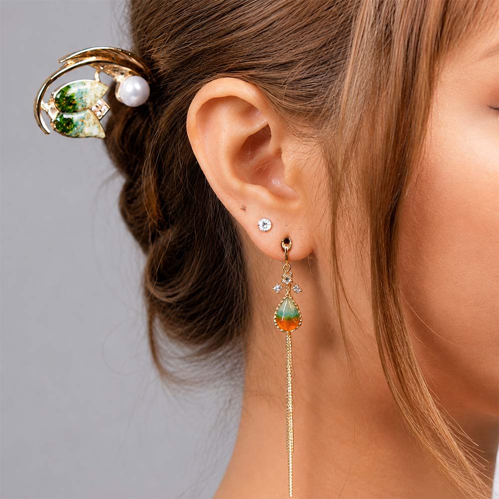 Tulip Hair Stick——Elegant Hair Accessory for Bun Hairstyles