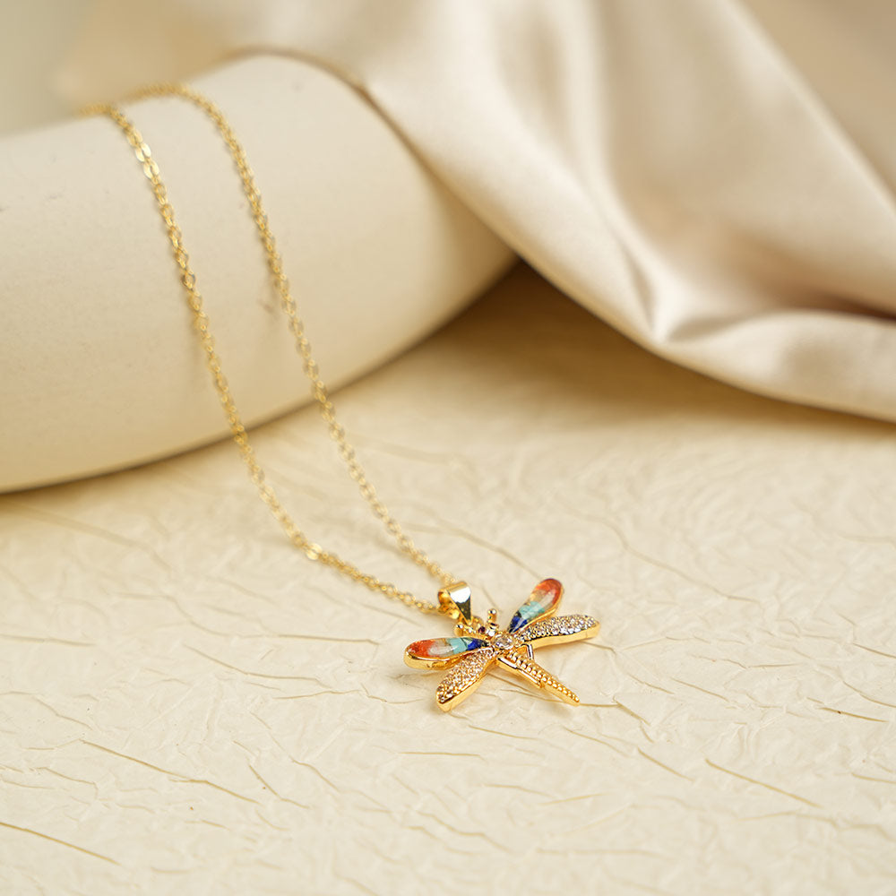 Color Stone Inlay Openwork Tortoise Necklace – Dunhuang color series