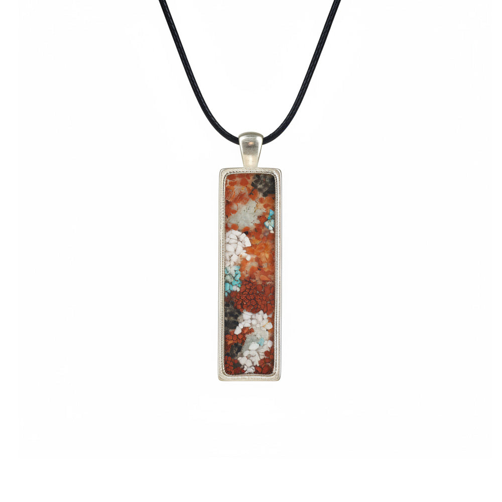 Color Stone Inlay Pendant – King of Deer, Dunhuang