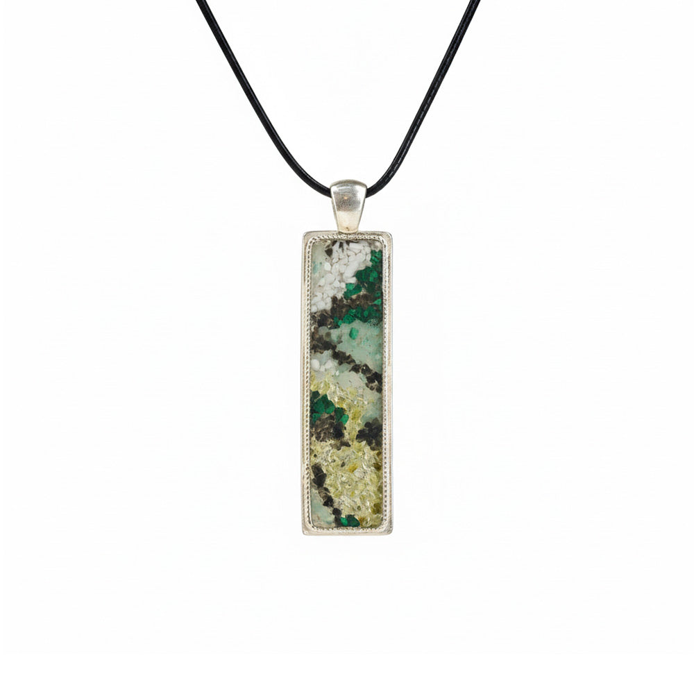 Color Stone Inlay Pendant – The Conjured City, Dunhuang